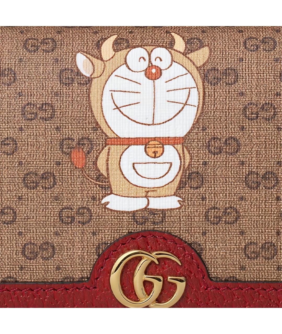 GUCCI Коричневый кардхолдер, фото 7