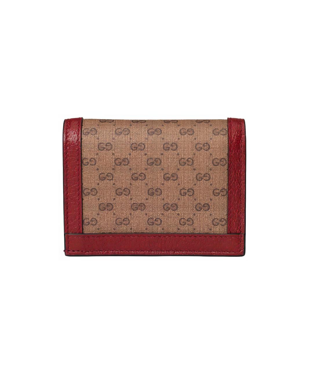 GUCCI Коричневый кардхолдер, фото 3