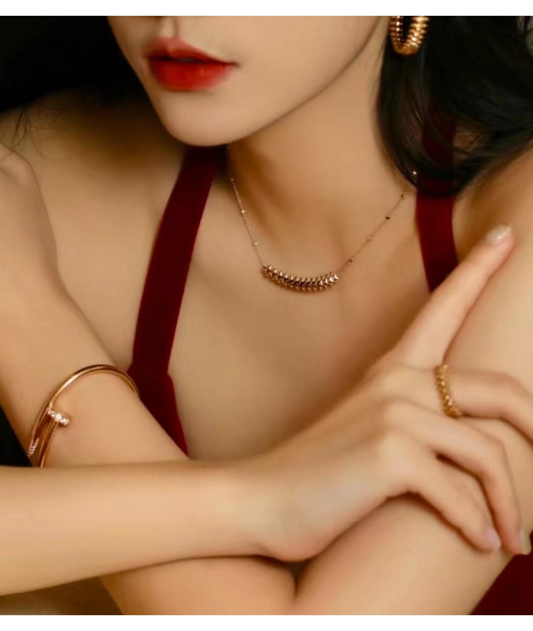 CARTIER Золотое колье из розового золота, фото 5