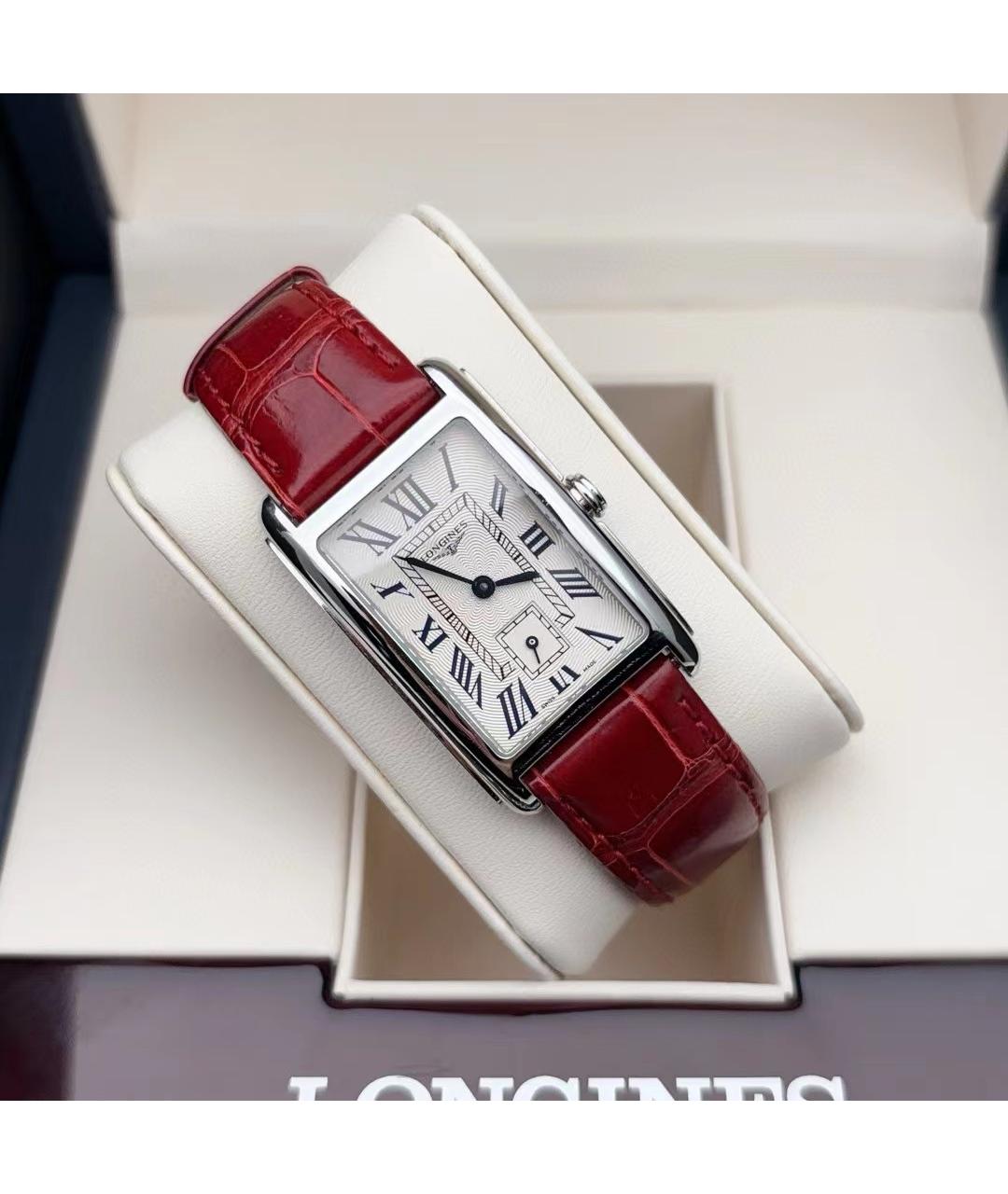 LONGINES Белые часы, фото 3