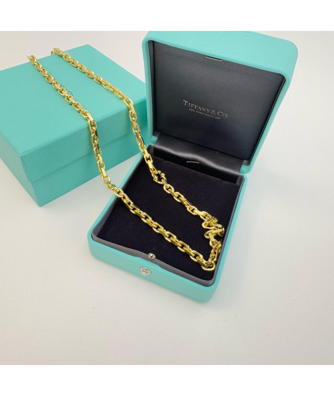 TIFFANY&CO Золотое колье из желтого золота, фото 2