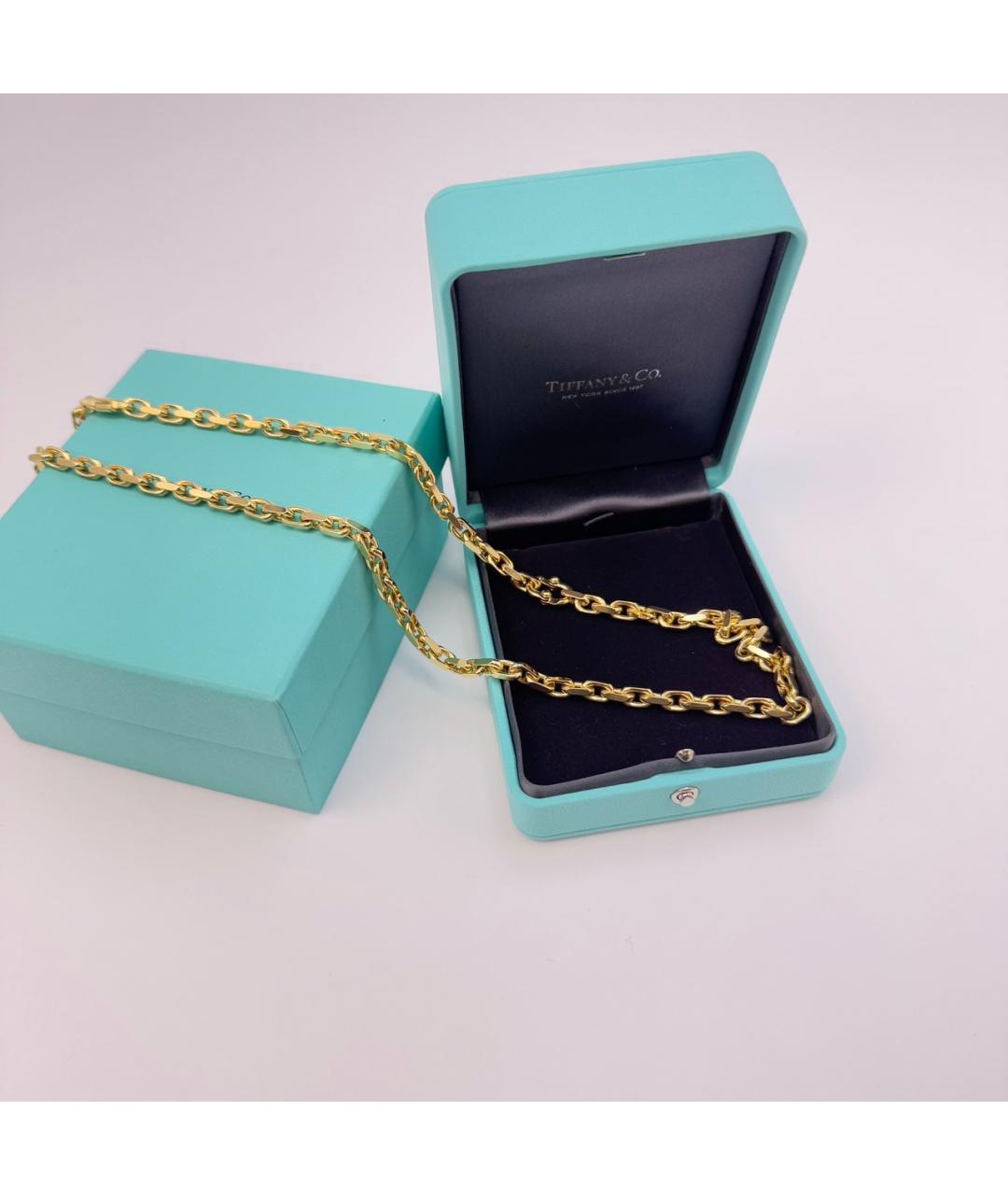 TIFFANY&CO Золотое колье из желтого золота, фото 4