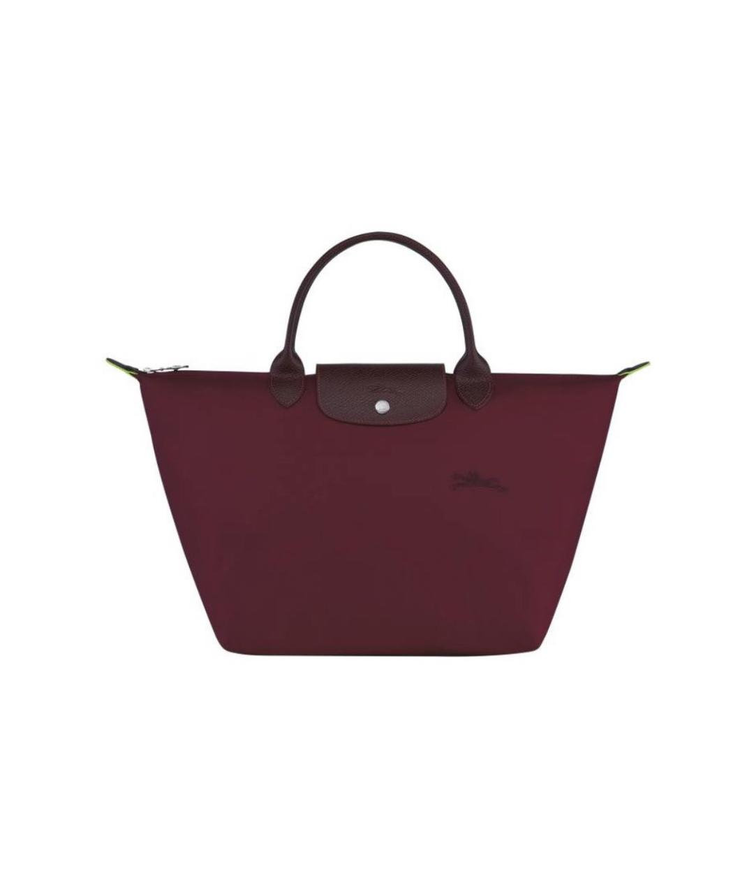 LONGCHAMP Бордовая сумка тоут, фото 1