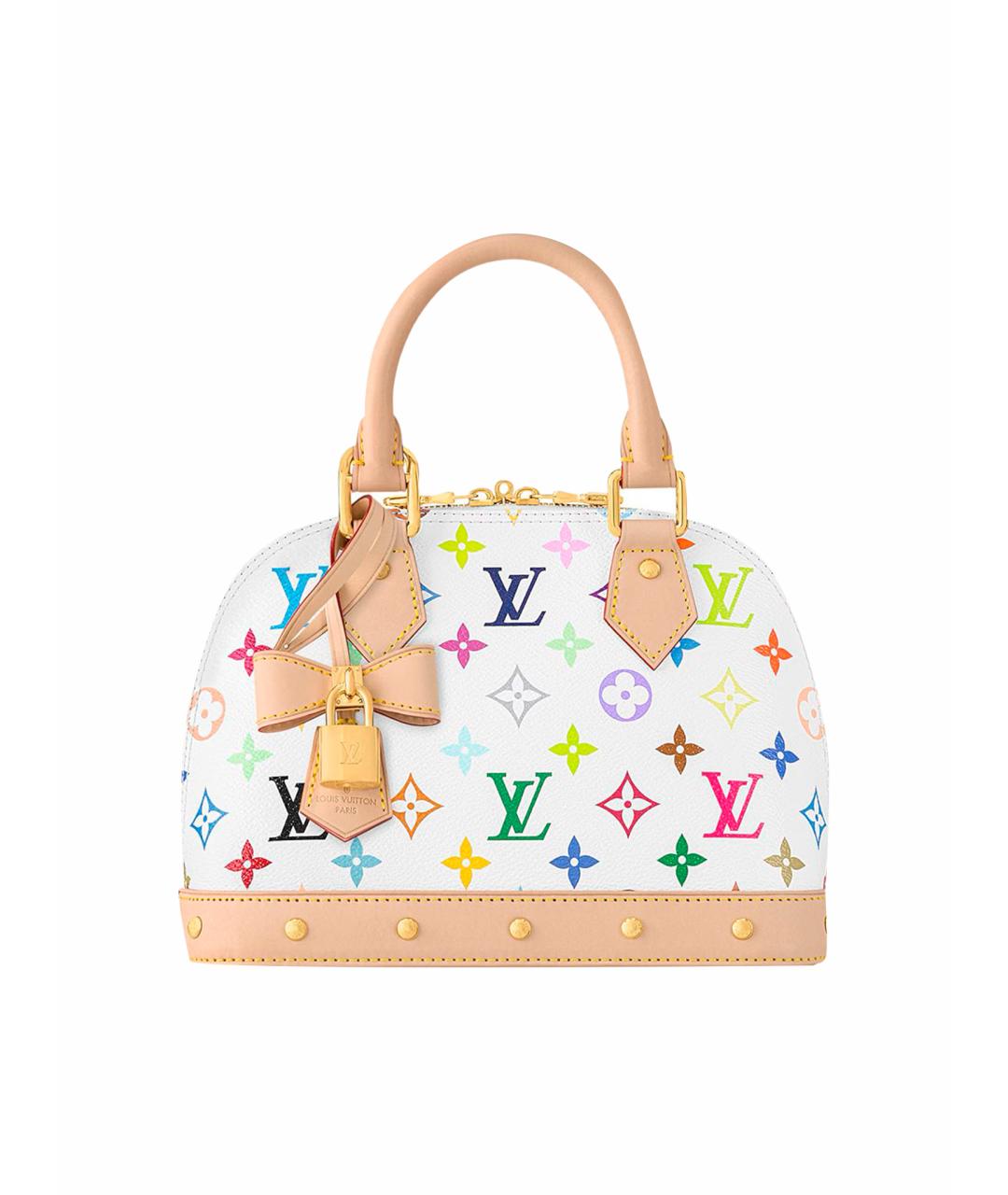 LOUIS VUITTON Белая сумка с короткими ручками, фото 1