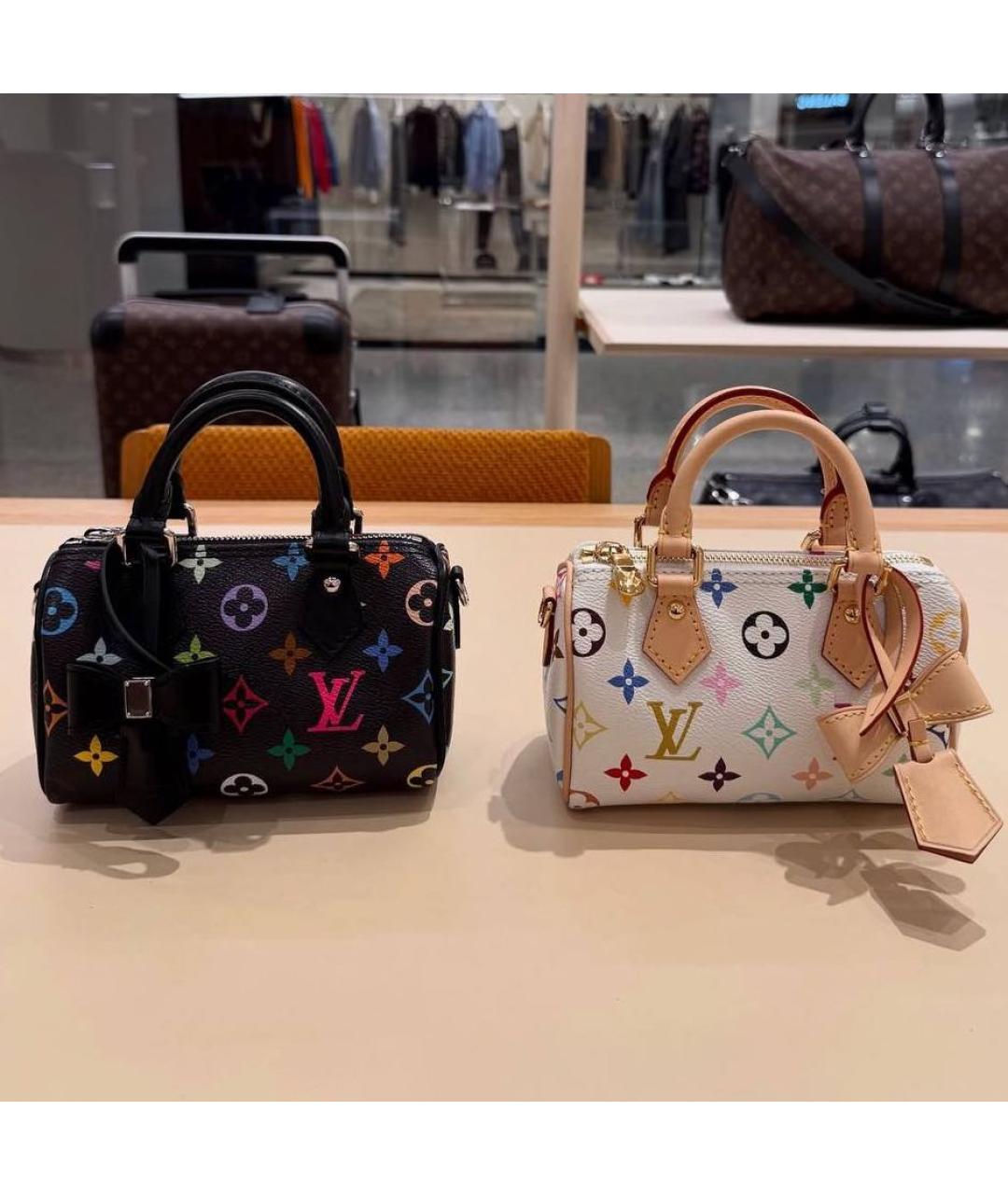 LOUIS VUITTON Белая сумка с короткими ручками, фото 3