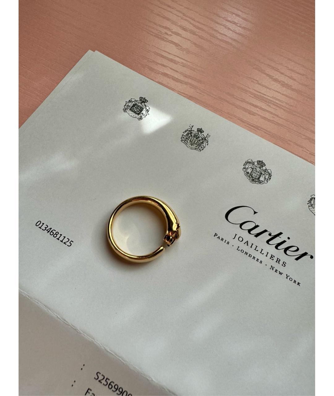 CARTIER Золотое кольцо из розового золота, фото 2