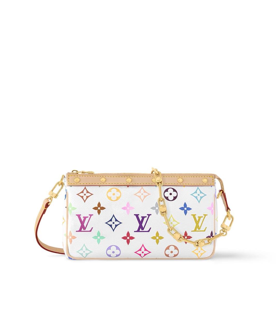 LOUIS VUITTON Белая сумка через плечо, фото 1