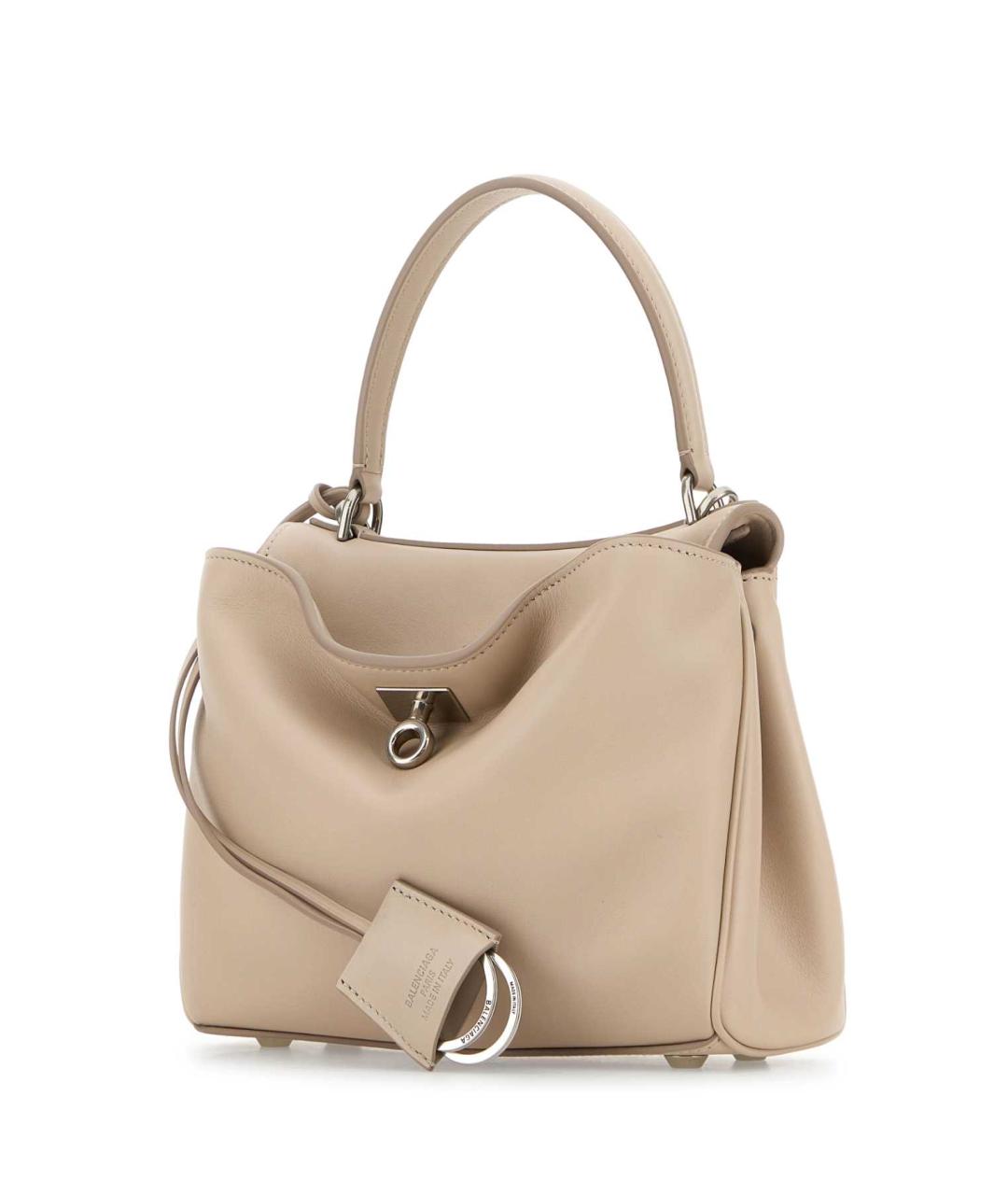 BALENCIAGA Розовая кожаная сумка тоут, фото 2