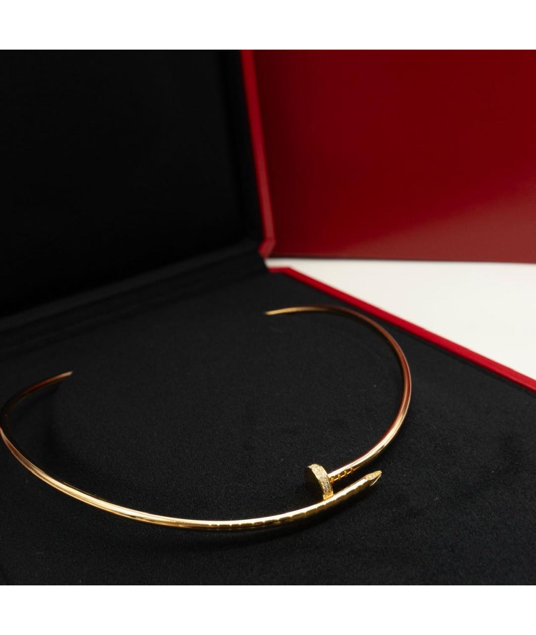 CARTIER Желтое колье из желтого золота, фото 4