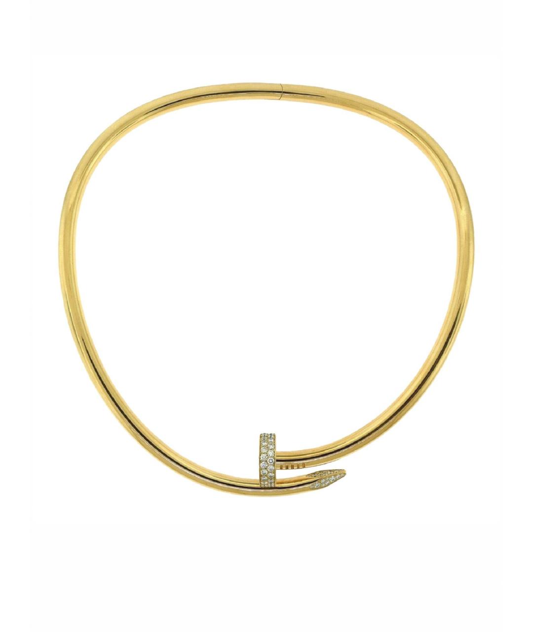 CARTIER Желтое колье из желтого золота, фото 1