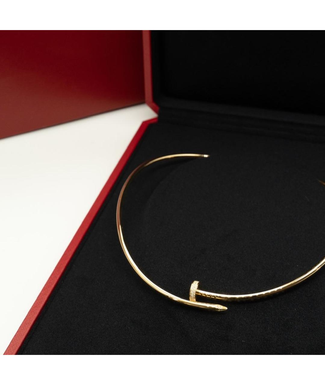 CARTIER Желтое колье из желтого золота, фото 5