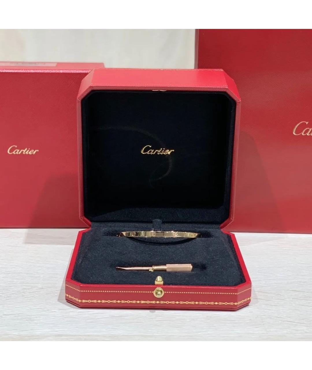 CARTIER Золотой браслет из розового золота, фото 2