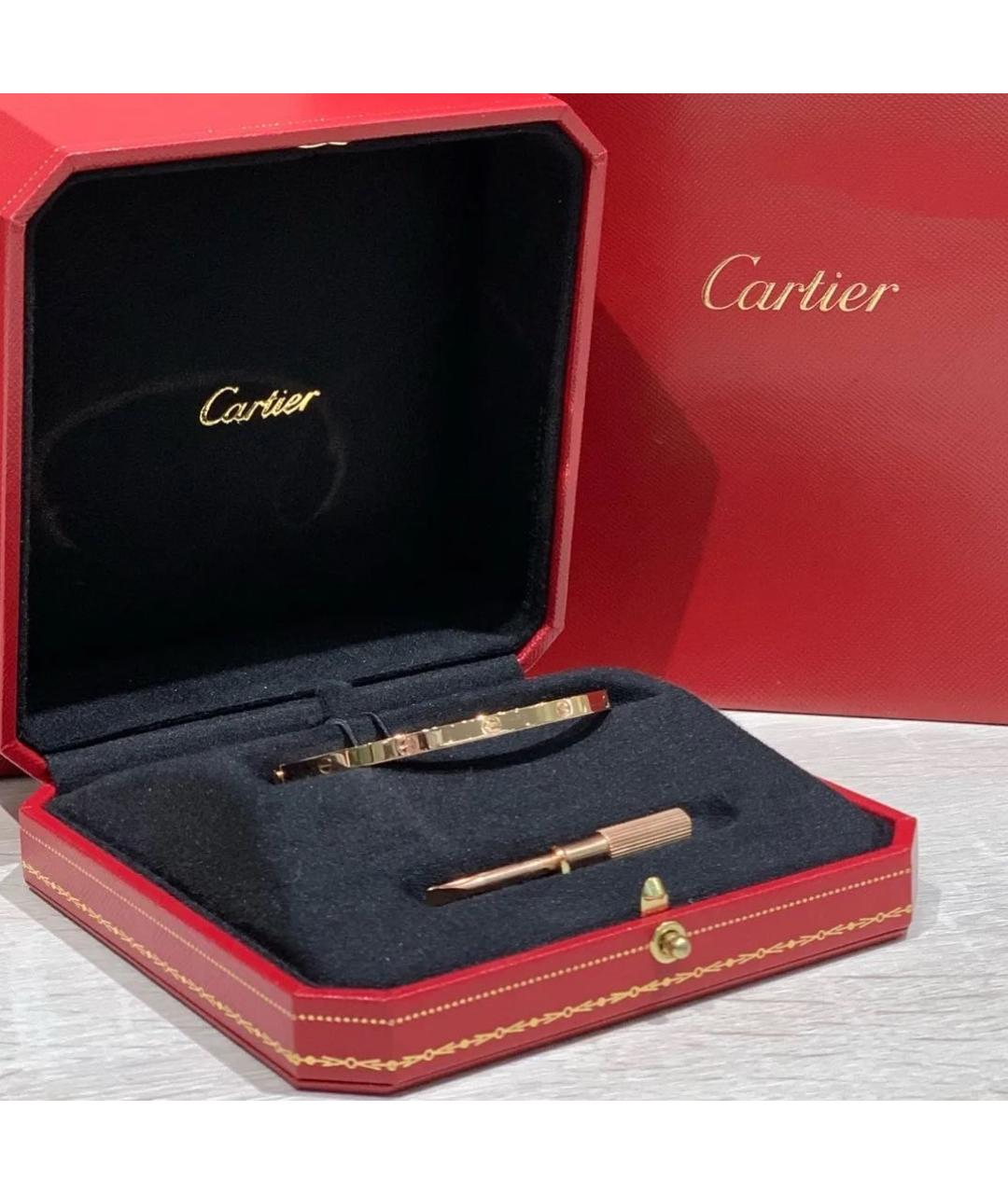 CARTIER Золотой браслет из розового золота, фото 3