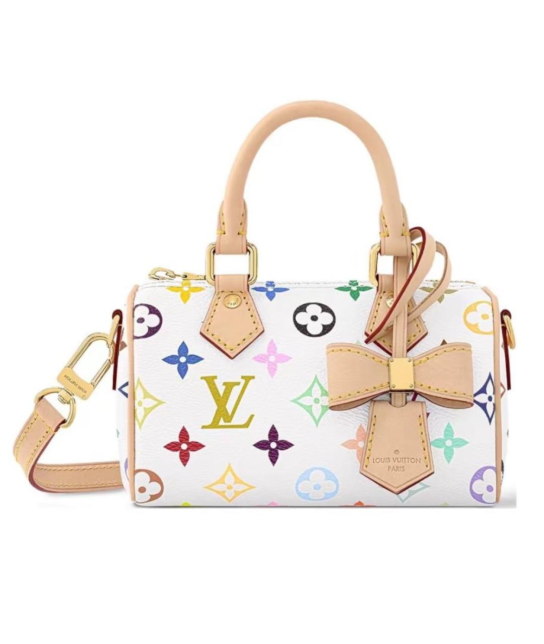 LOUIS VUITTON Белая сумка с короткими ручками, фото 1