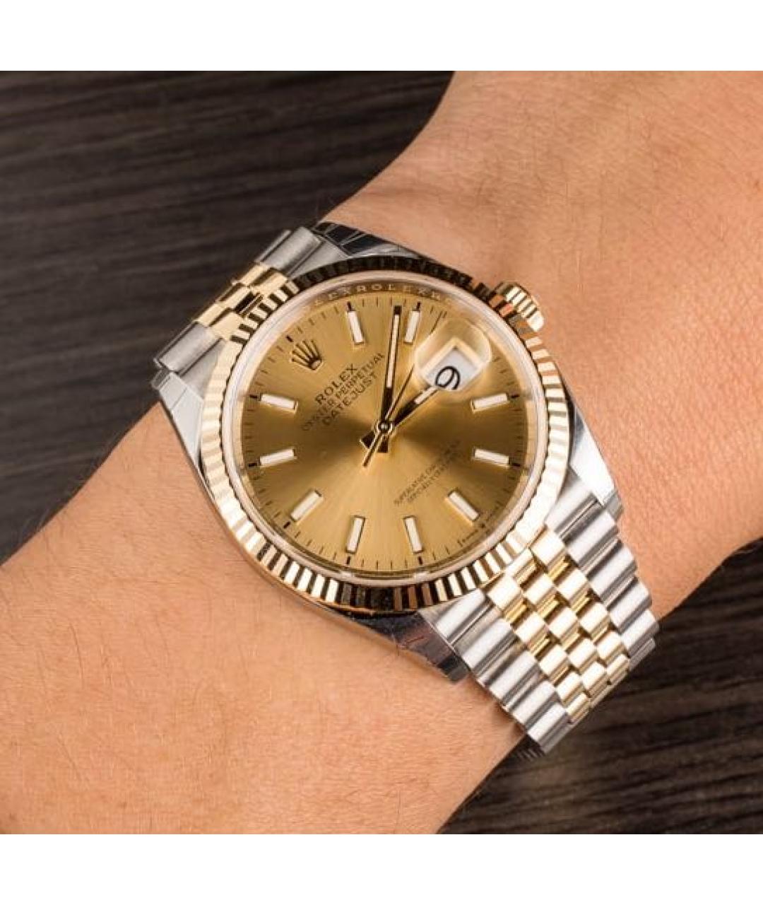 ROLEX Золотые часы из желтого золота, фото 3