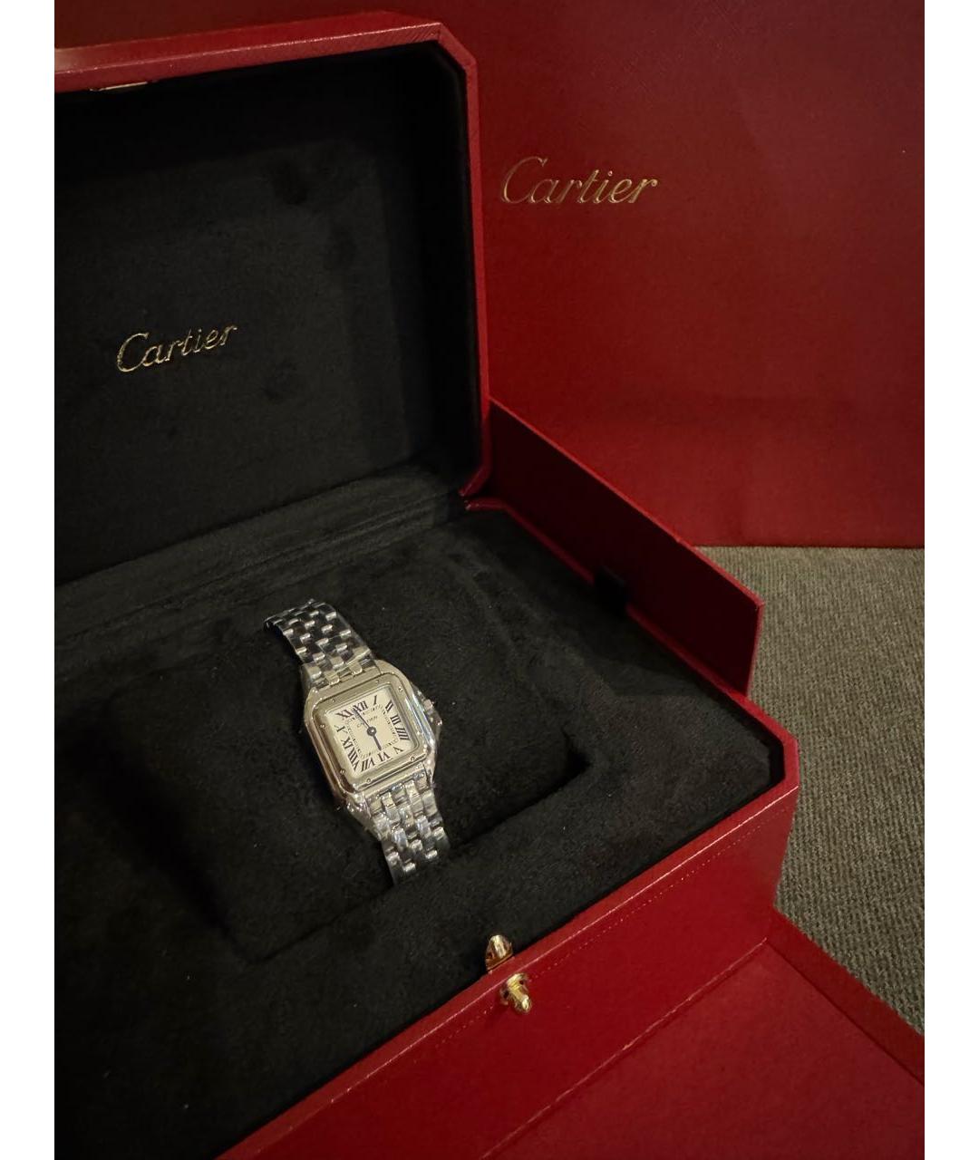 CARTIER Серебряные часы, фото 3