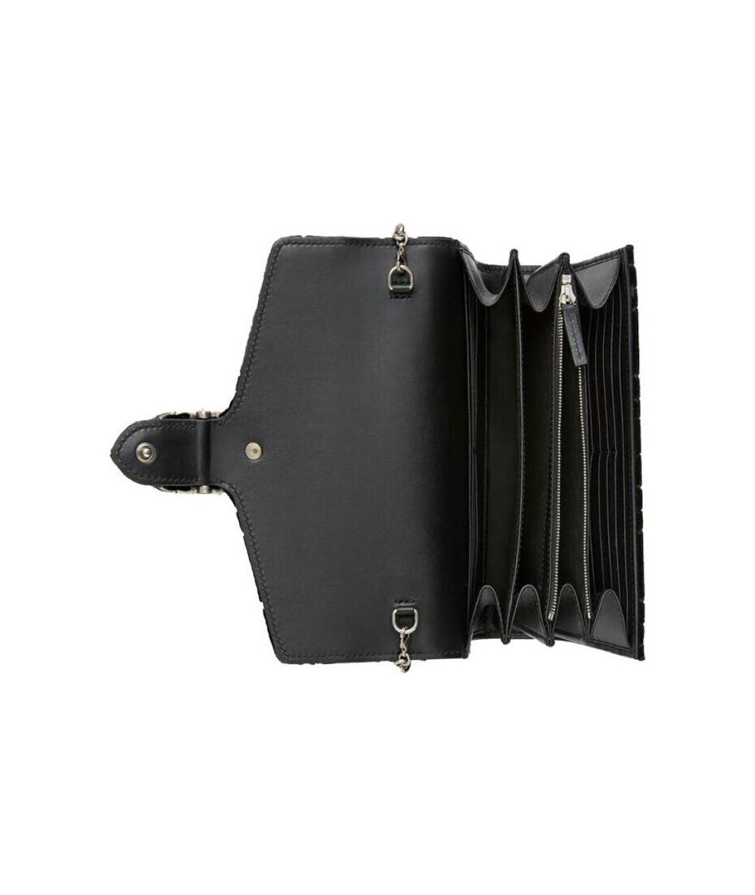 GUCCI Черная бархатная сумка через плечо, фото 4