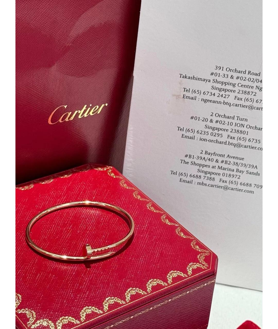 CARTIER Золотой браслет из розового золота, фото 4