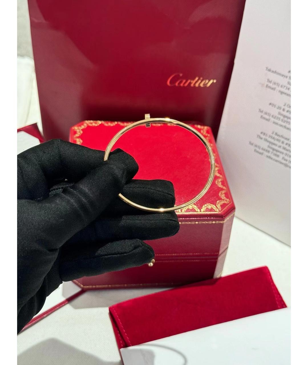 CARTIER Золотой браслет из розового золота, фото 7