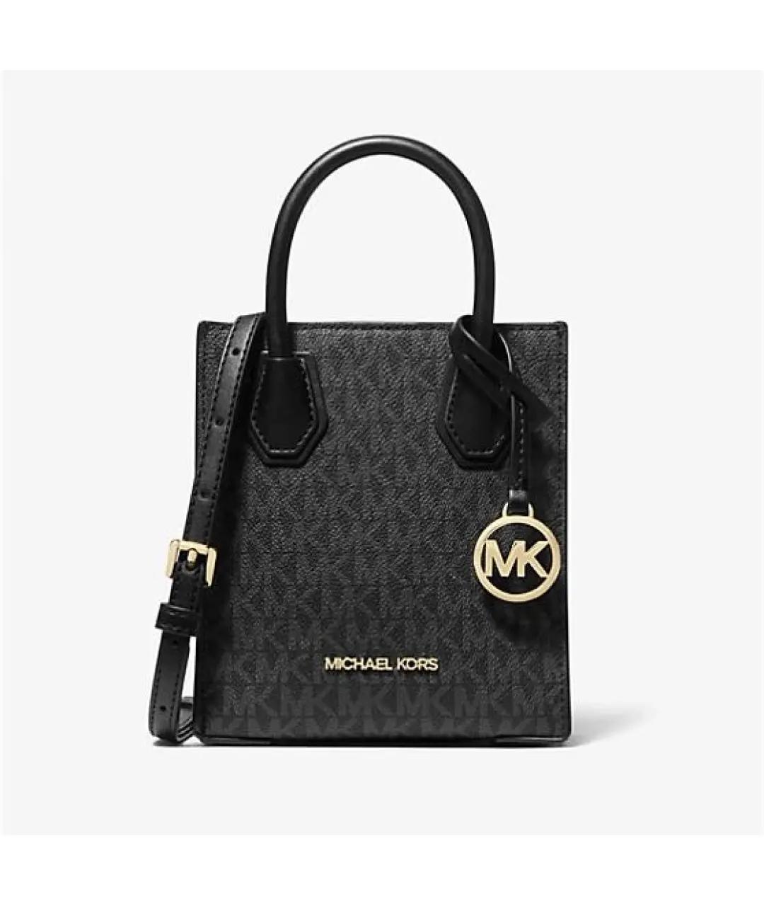 MICHAEL KORS Серая сумка через плечо из искусственной кожи, фото 4