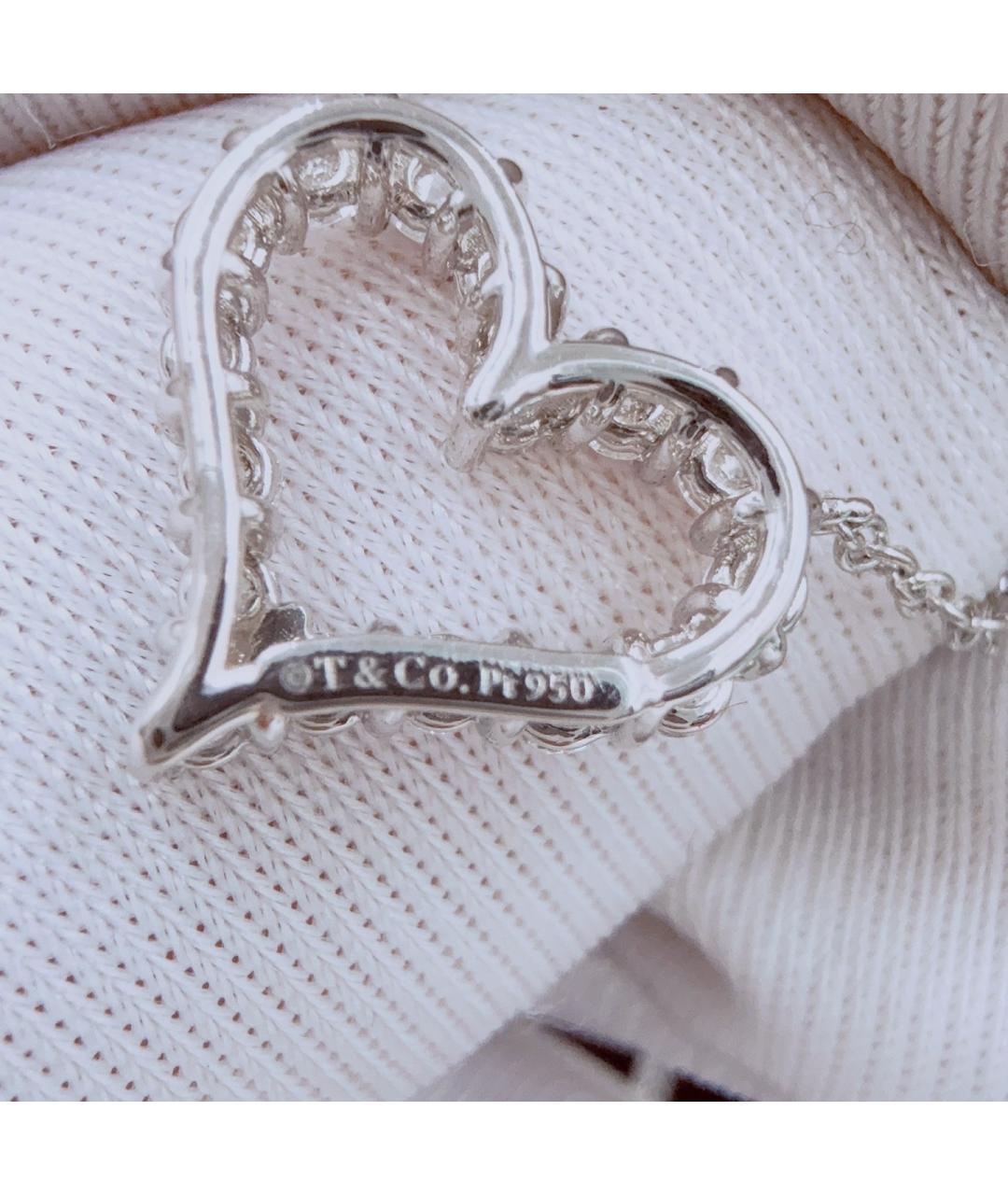 TIFFANY&CO Белая подвеска из белого золота, фото 5