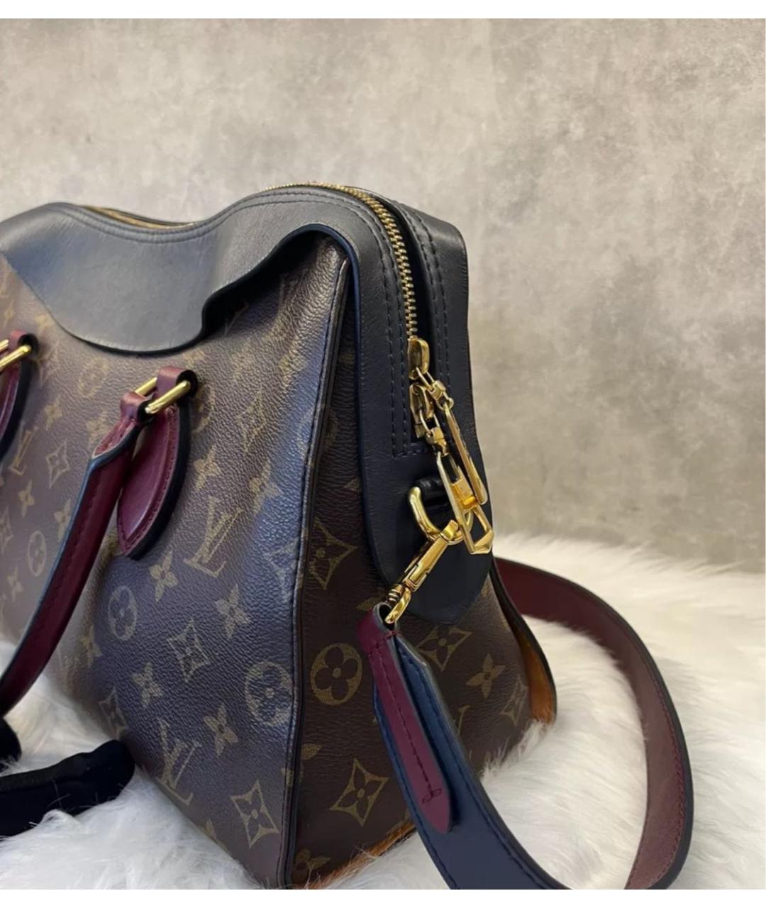 LOUIS VUITTON Коричневая сумка через плечо, фото 5