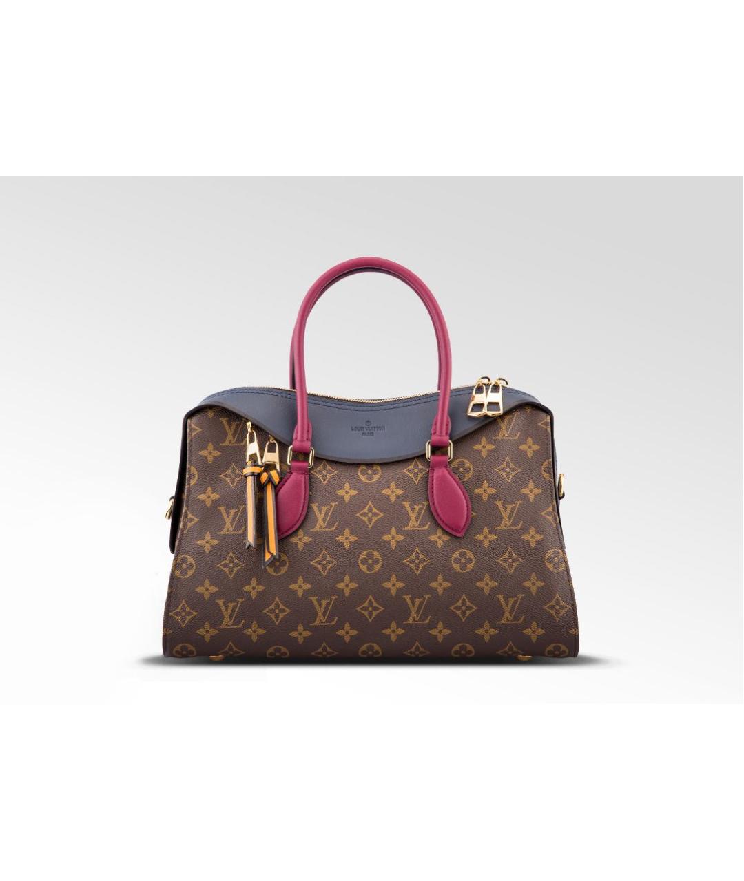 LOUIS VUITTON Коричневая сумка через плечо, фото 9