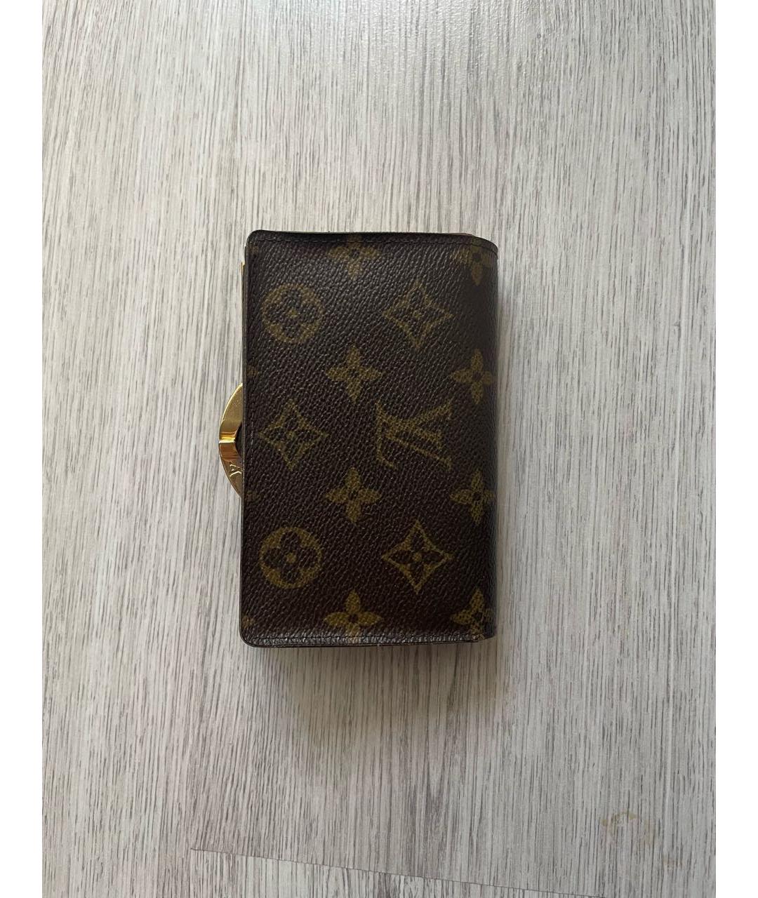 LOUIS VUITTON Коричневый кошелек, фото 2