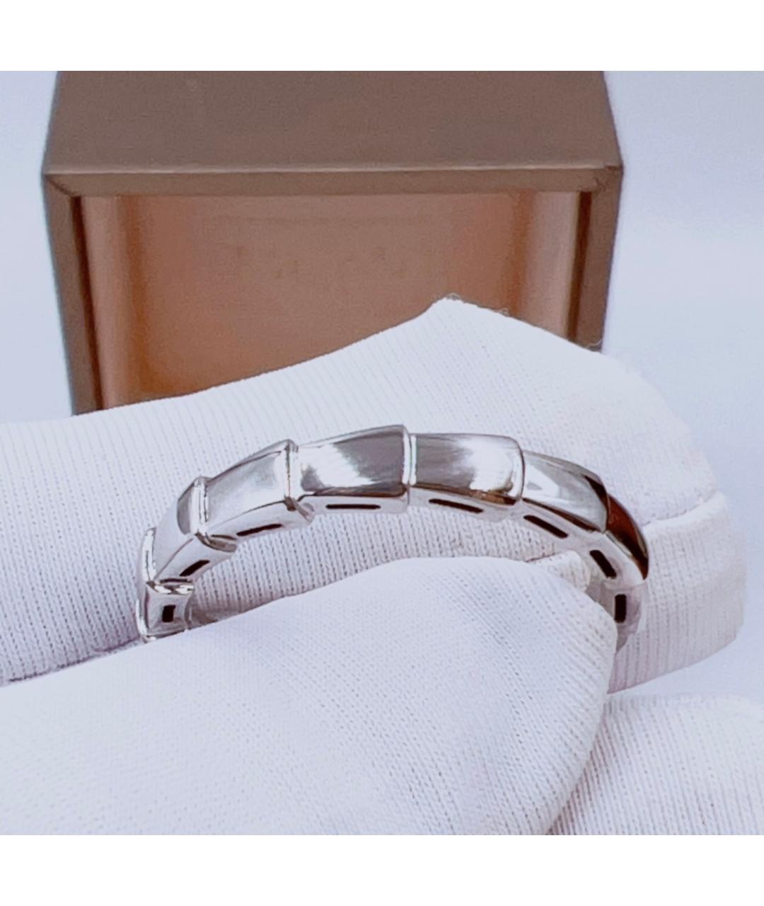 BVLGARI Белое кольцо из белого золота, фото 2