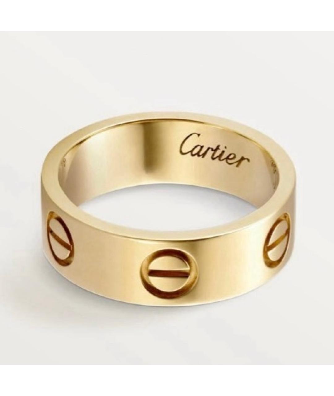 CARTIER Желтое кольцо из желтого золота, фото 6