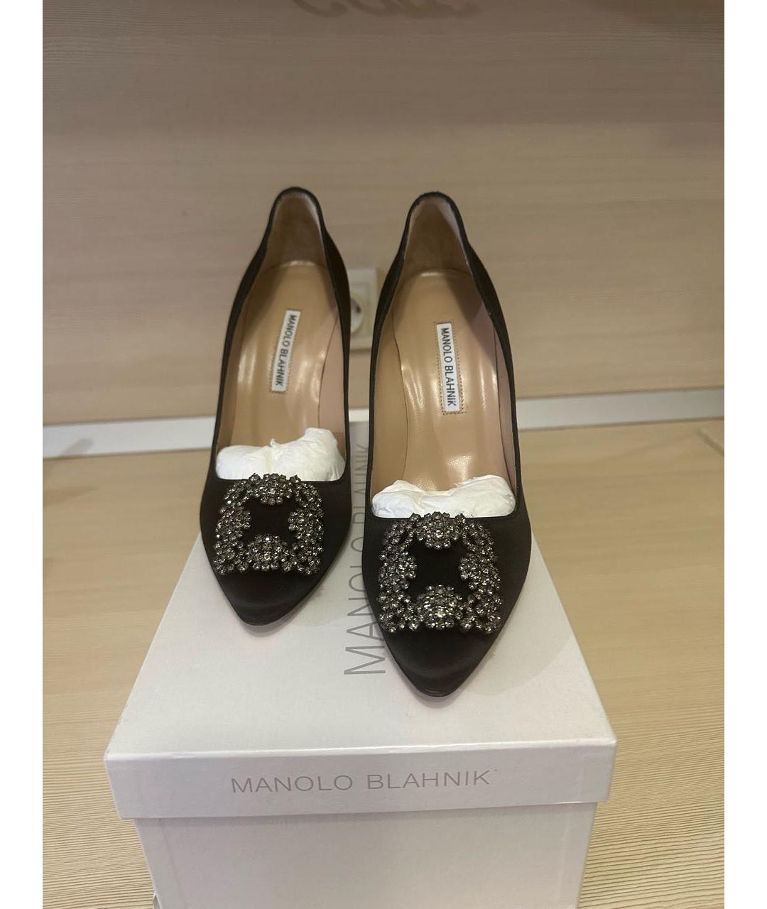 MANOLO BLAHNIK Черные туфли, фото 5