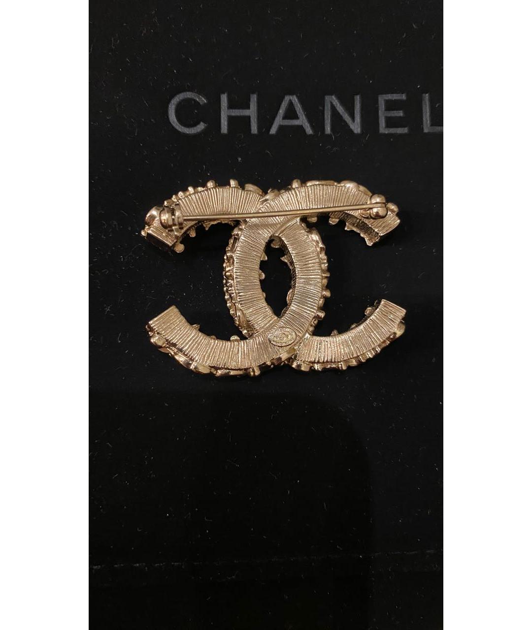 CHANEL Черная булавка / брошь, фото 2