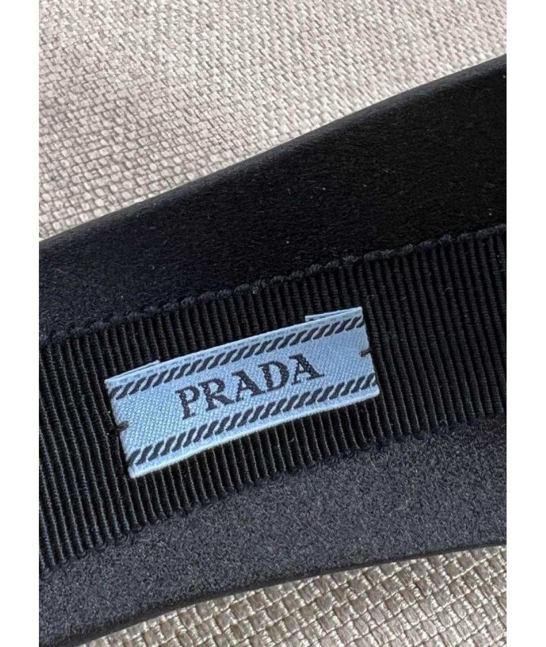 PRADA Черный ободок, фото 5