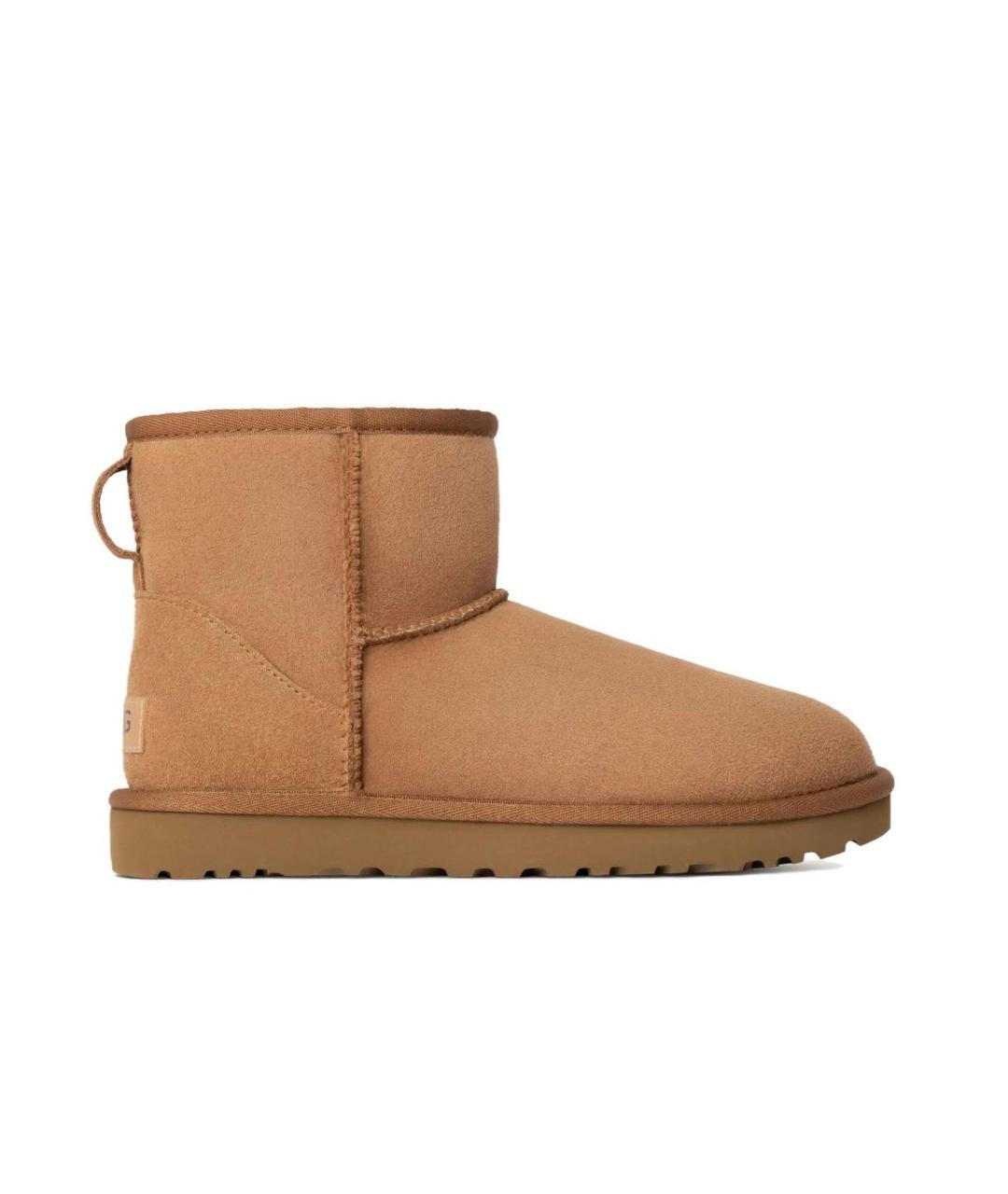 UGG AUSTRALIA Коричневые замшевые ботинки, фото 7