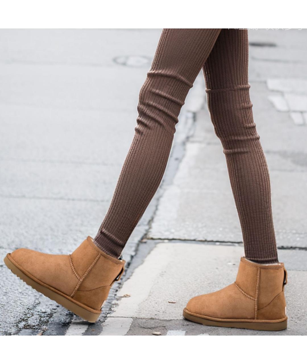 UGG AUSTRALIA Коричневые замшевые ботинки, фото 6