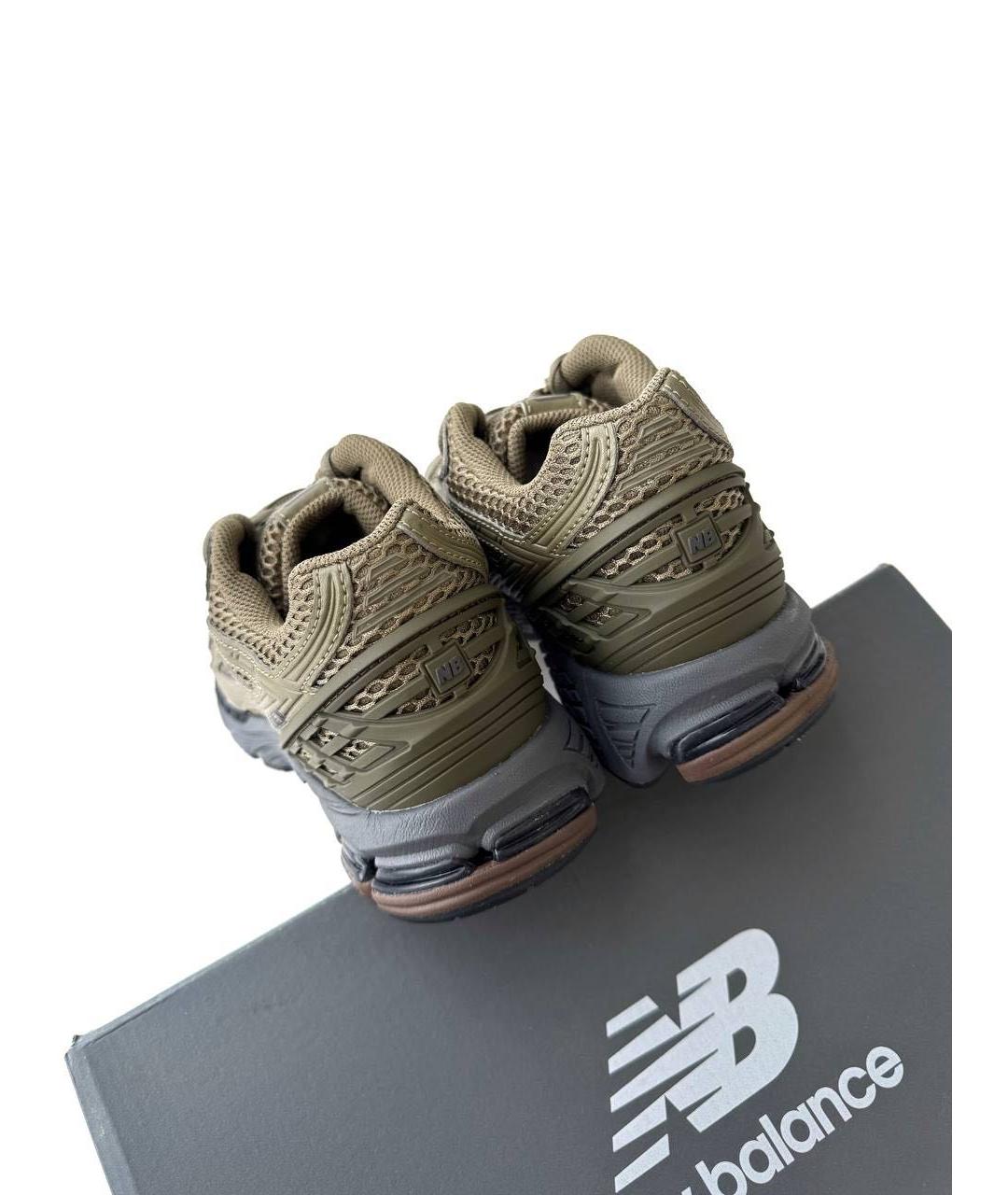 NEW BALANCE Хаки низкие кроссовки / кеды, фото 3