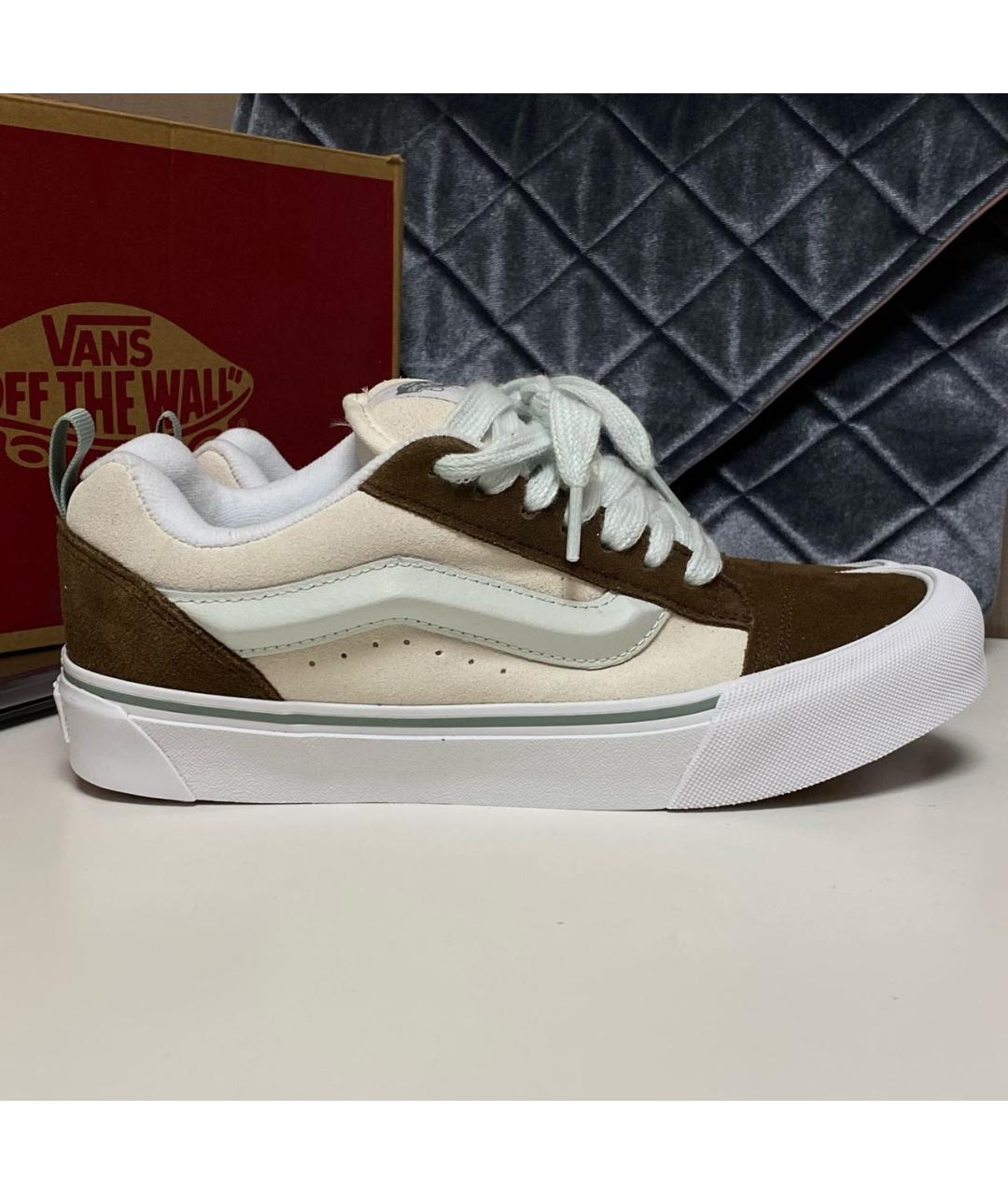 VANS Коричневые замшевые кеды, фото 5