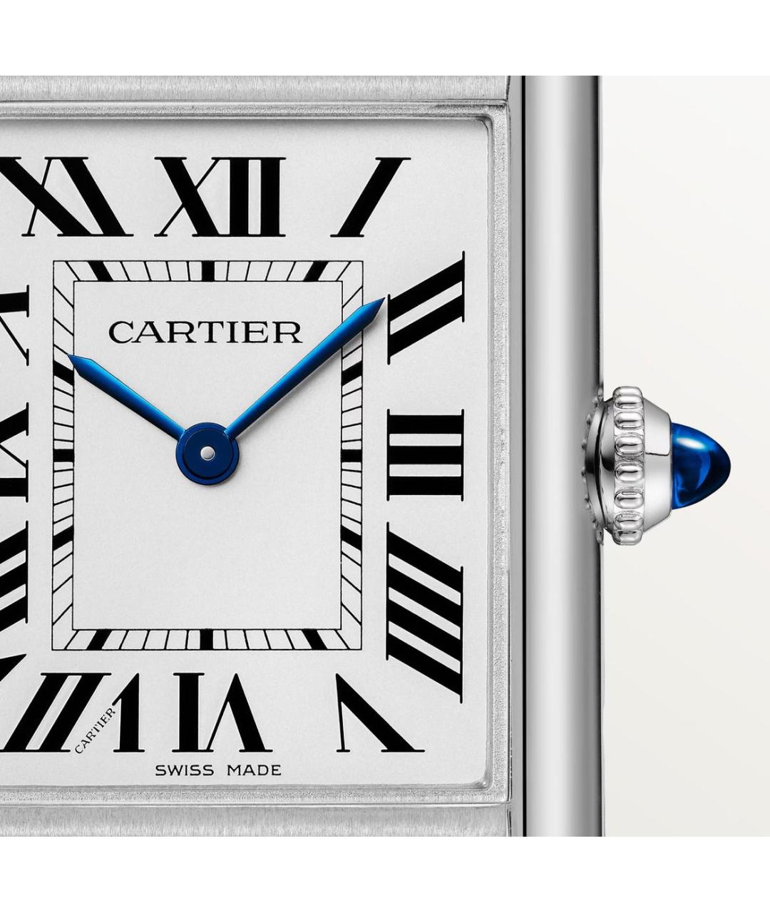 CARTIER Серебряные металлические часы, фото 3