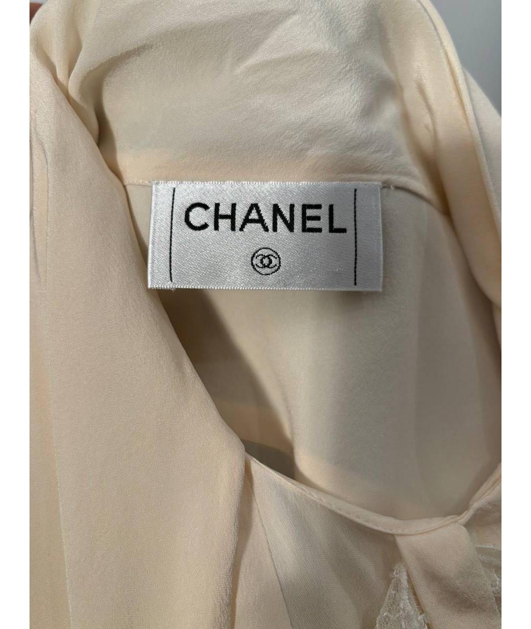 CHANEL Белая блузы, фото 3