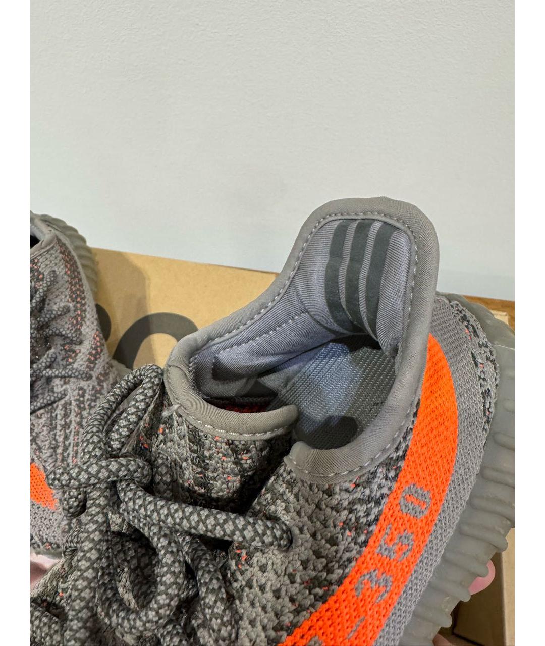 ADIDAS YEEZY Антрацитовые кроссовки, фото 6