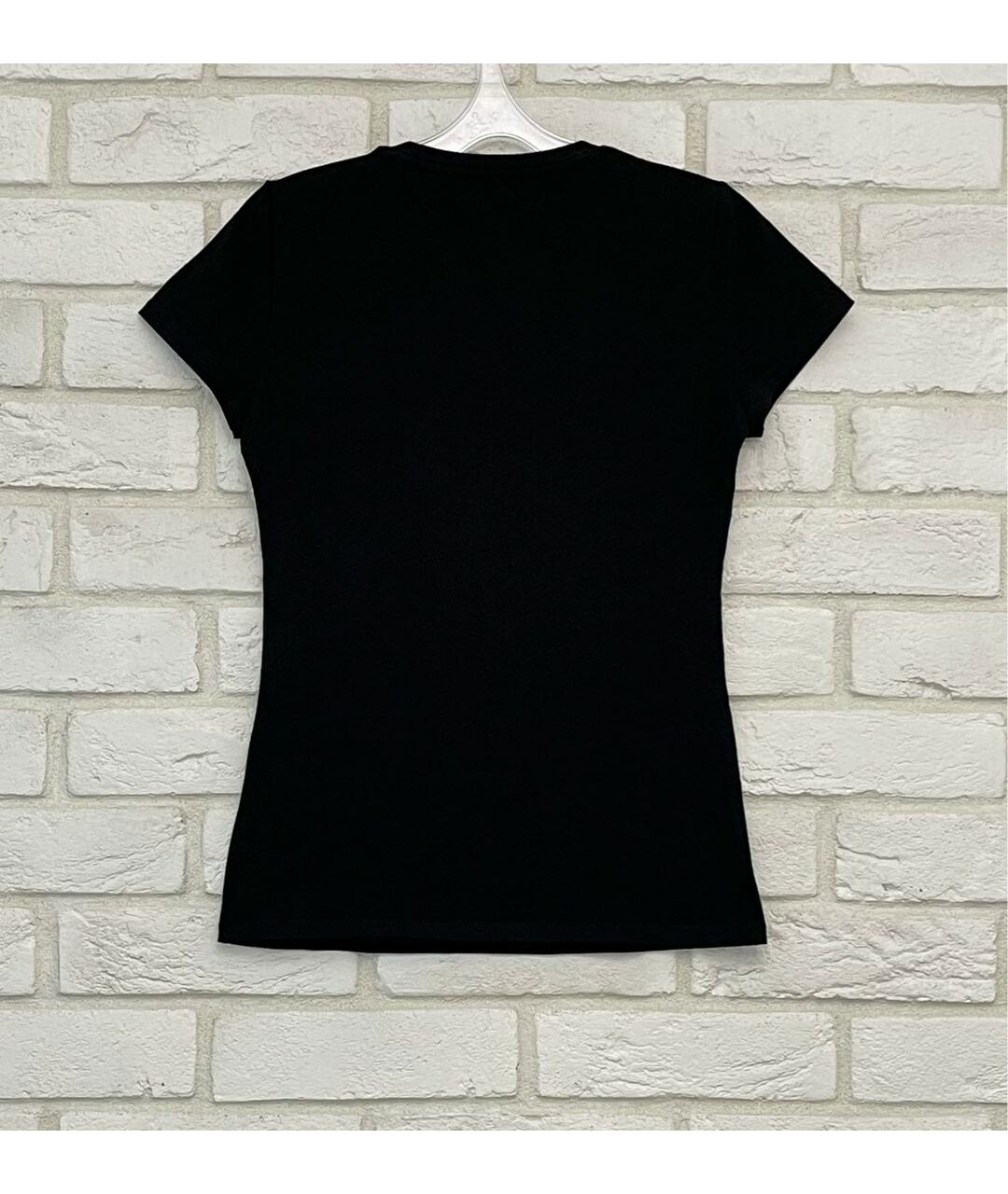 LIU JO Черная хлопко-эластановая футболка, фото 5