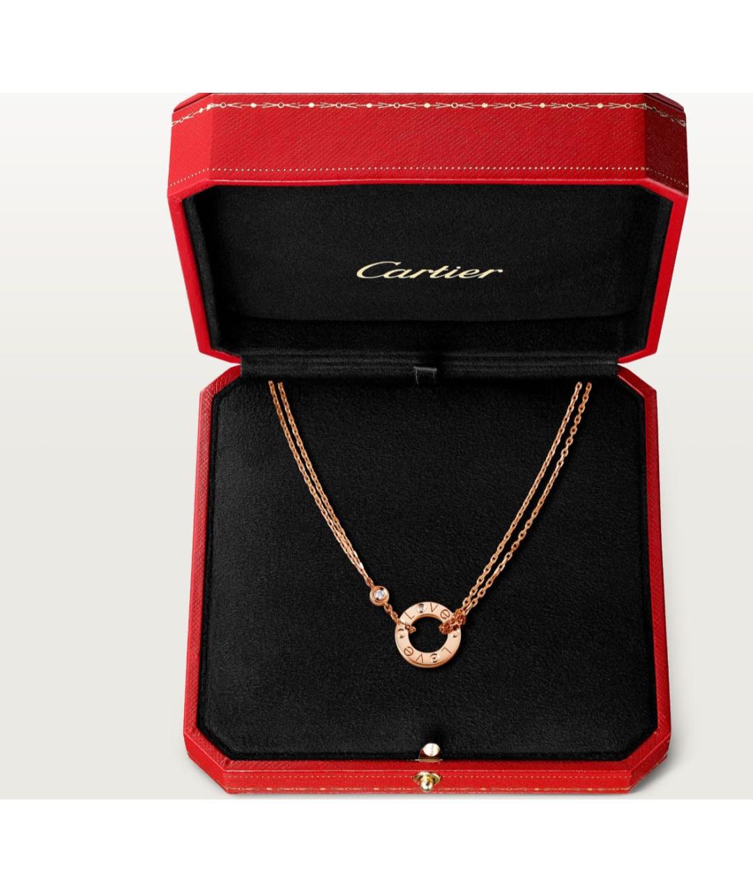 CARTIER Колье из розового золота, фото 4