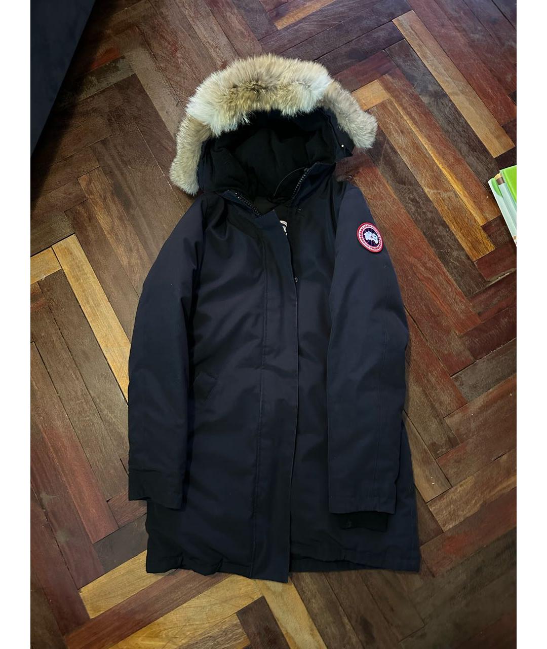 CANADA GOOSE Темно-синяя парка, фото 6