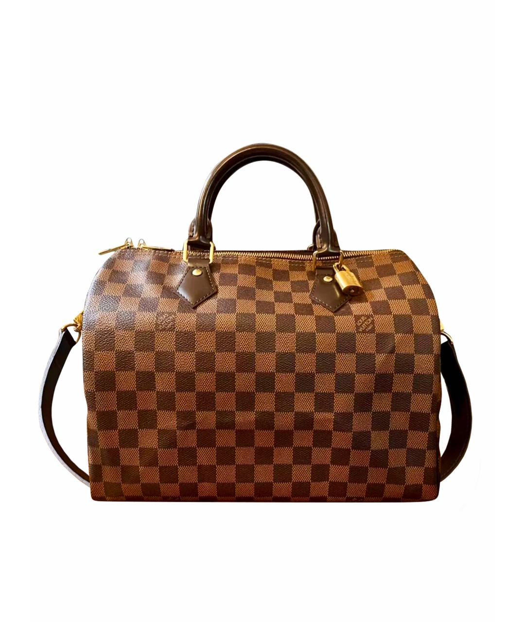 LOUIS VUITTON Коричневая сумка через плечо, фото 1