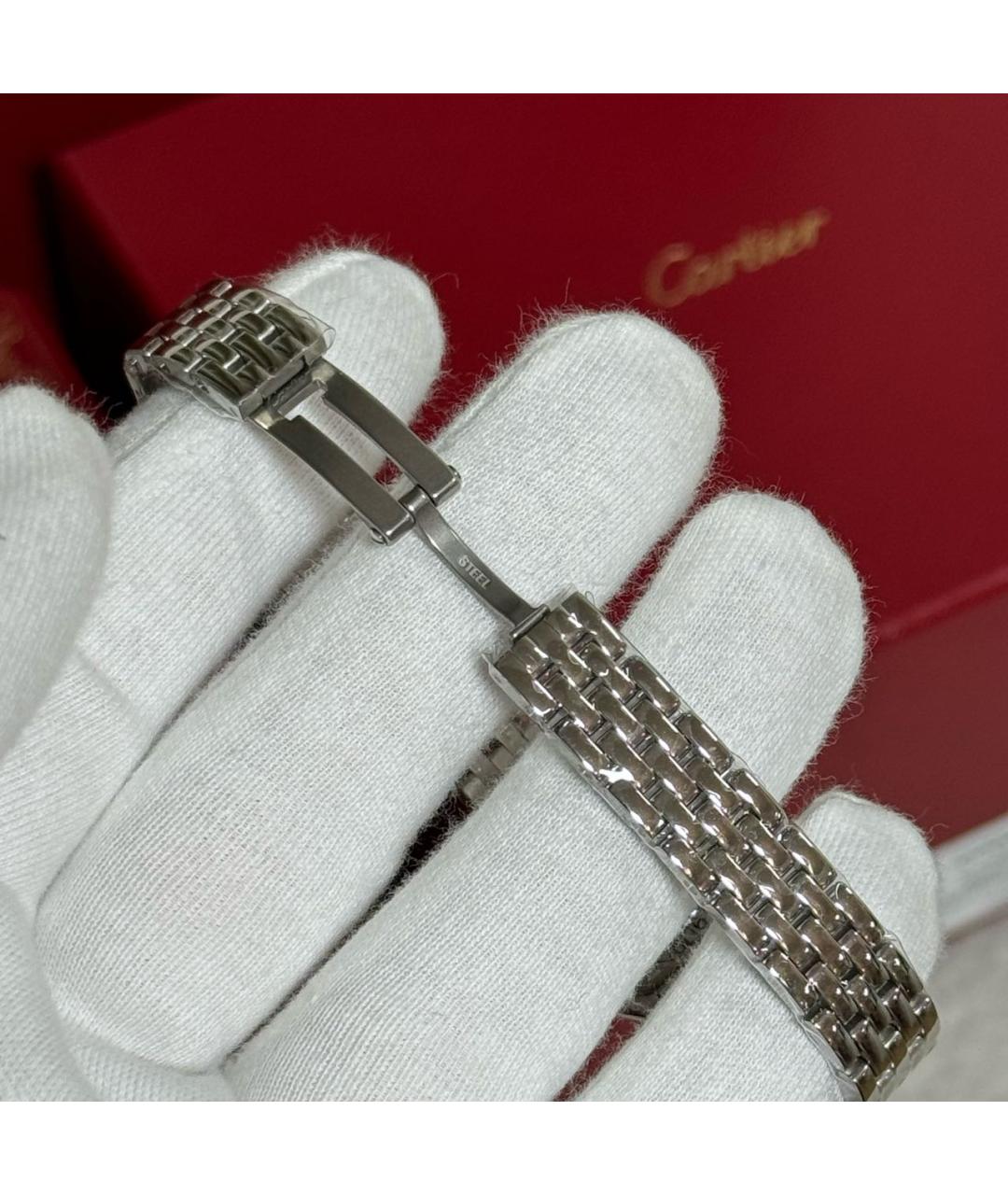 CARTIER Стальные часы, фото 4