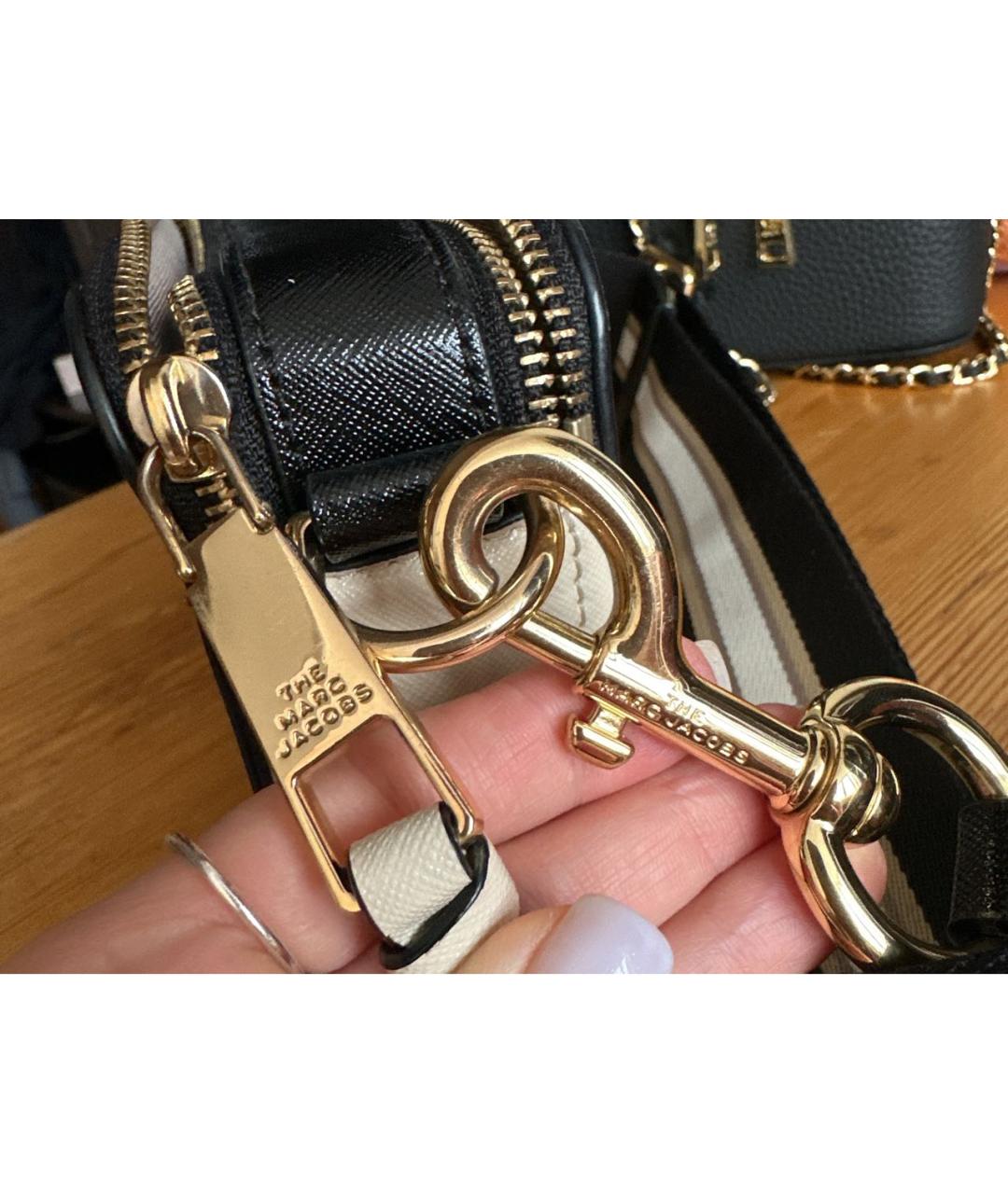 MARC JACOBS Бежевая кожаная сумка через плечо, фото 6