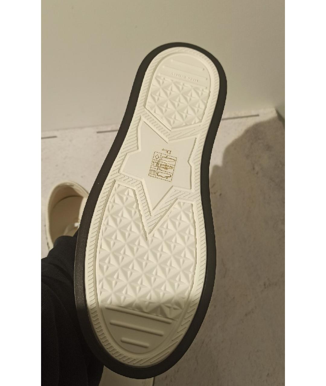 CHRISTIAN DIOR Мульти текстильные кеды, фото 6