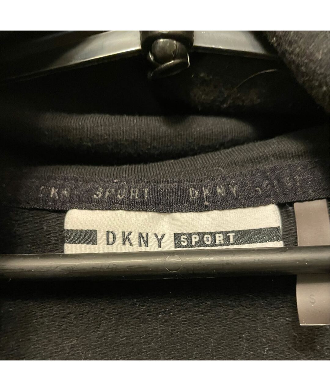 DKNY Черный хлопковый костюм с брюками, фото 3