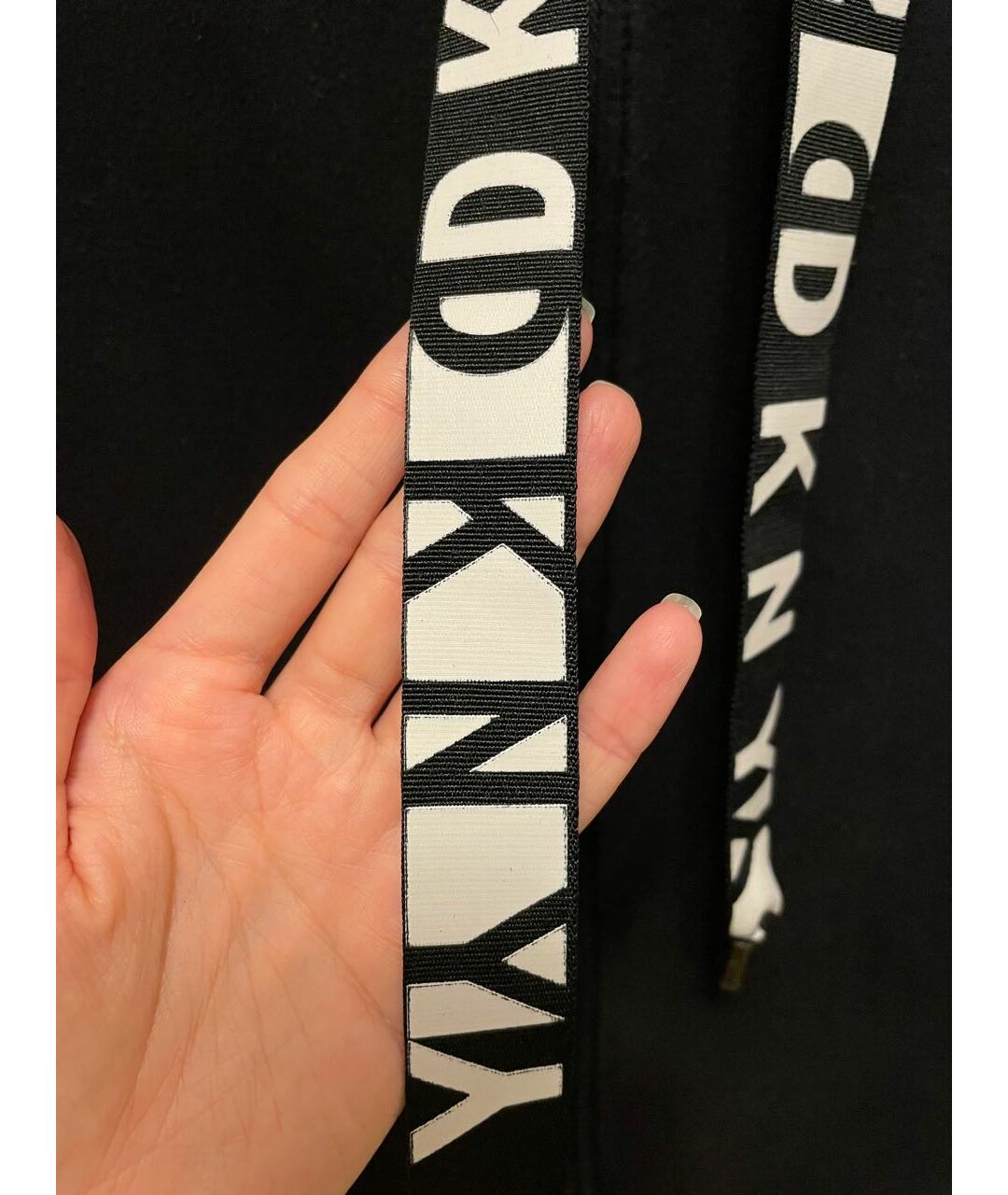 DKNY Черный хлопковый костюм с брюками, фото 4