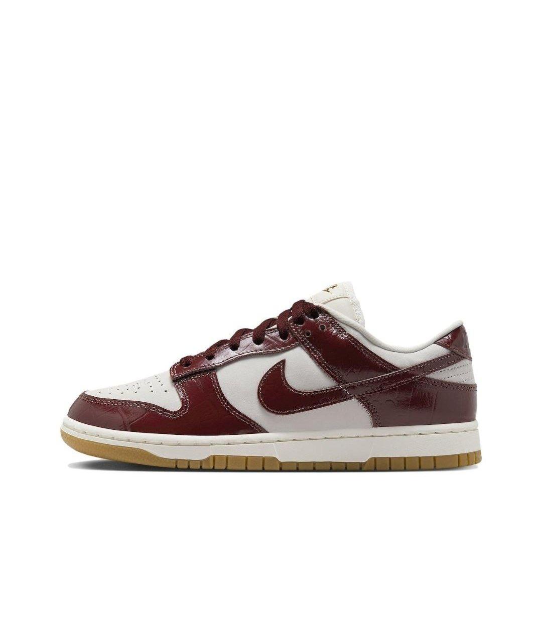 NIKE Красные кроссовки из лакированной кожи, фото 7